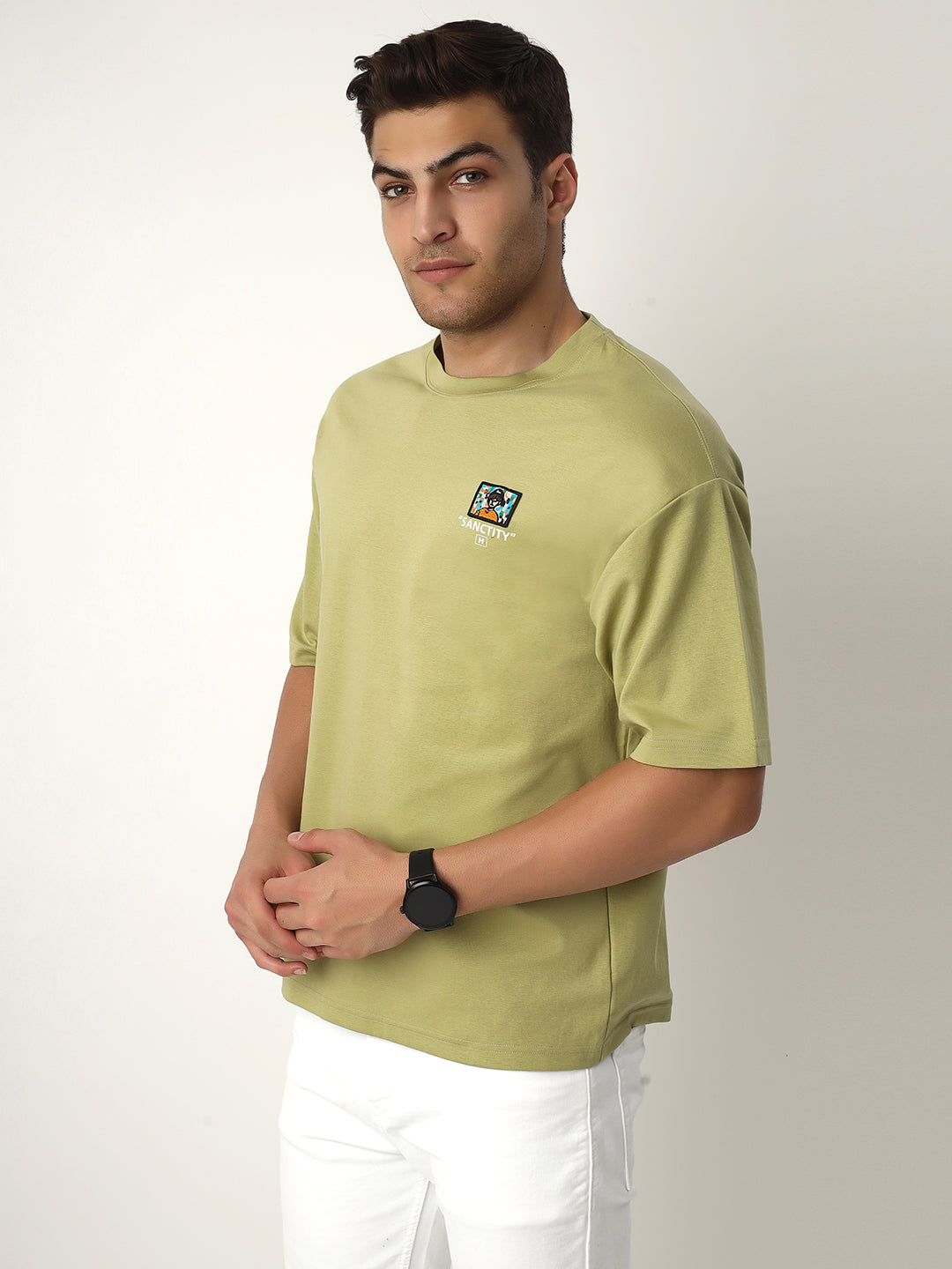 Green Sanctity Oversized Tshirt
