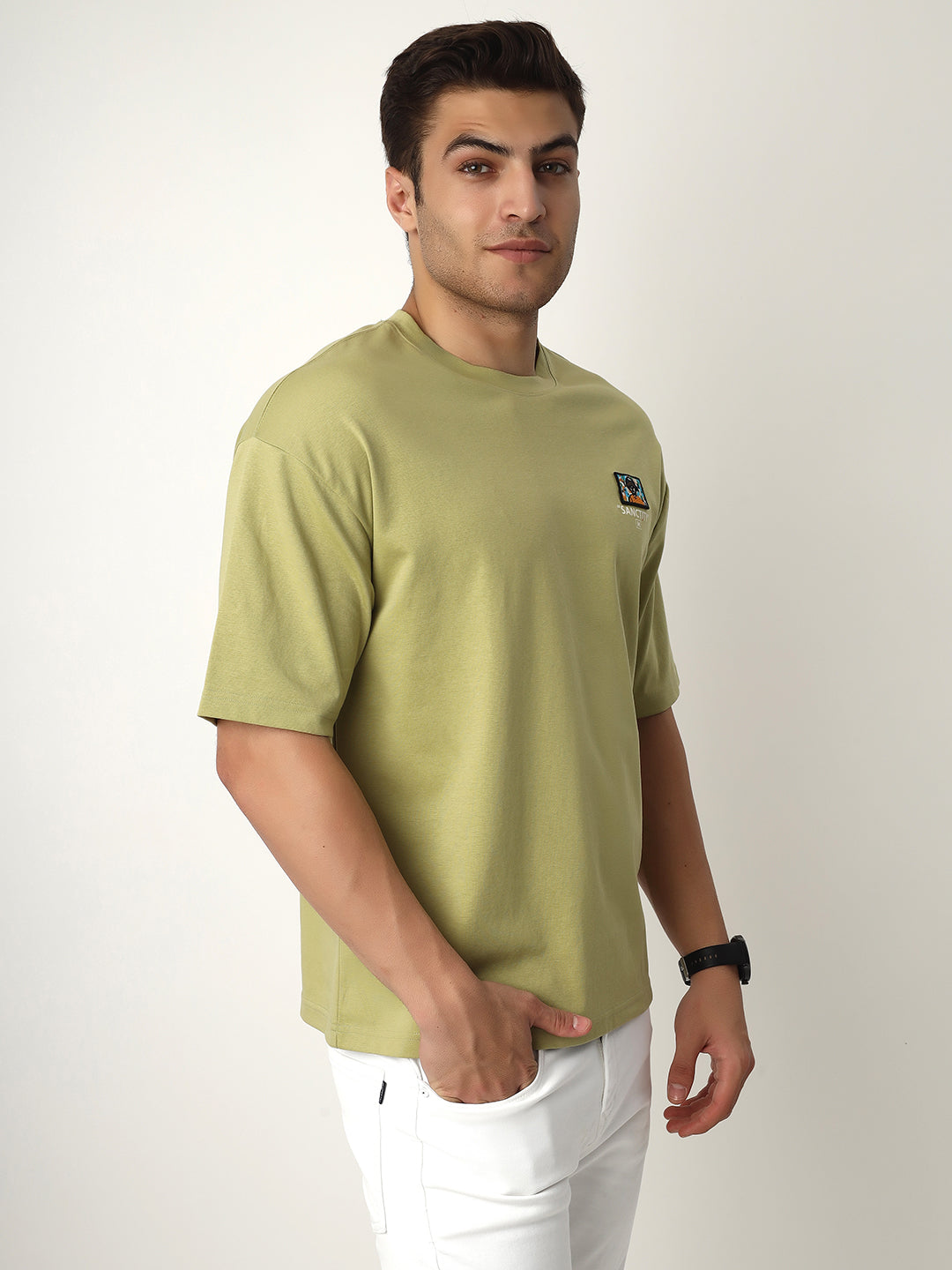 Green Sanctity Oversized Tshirt