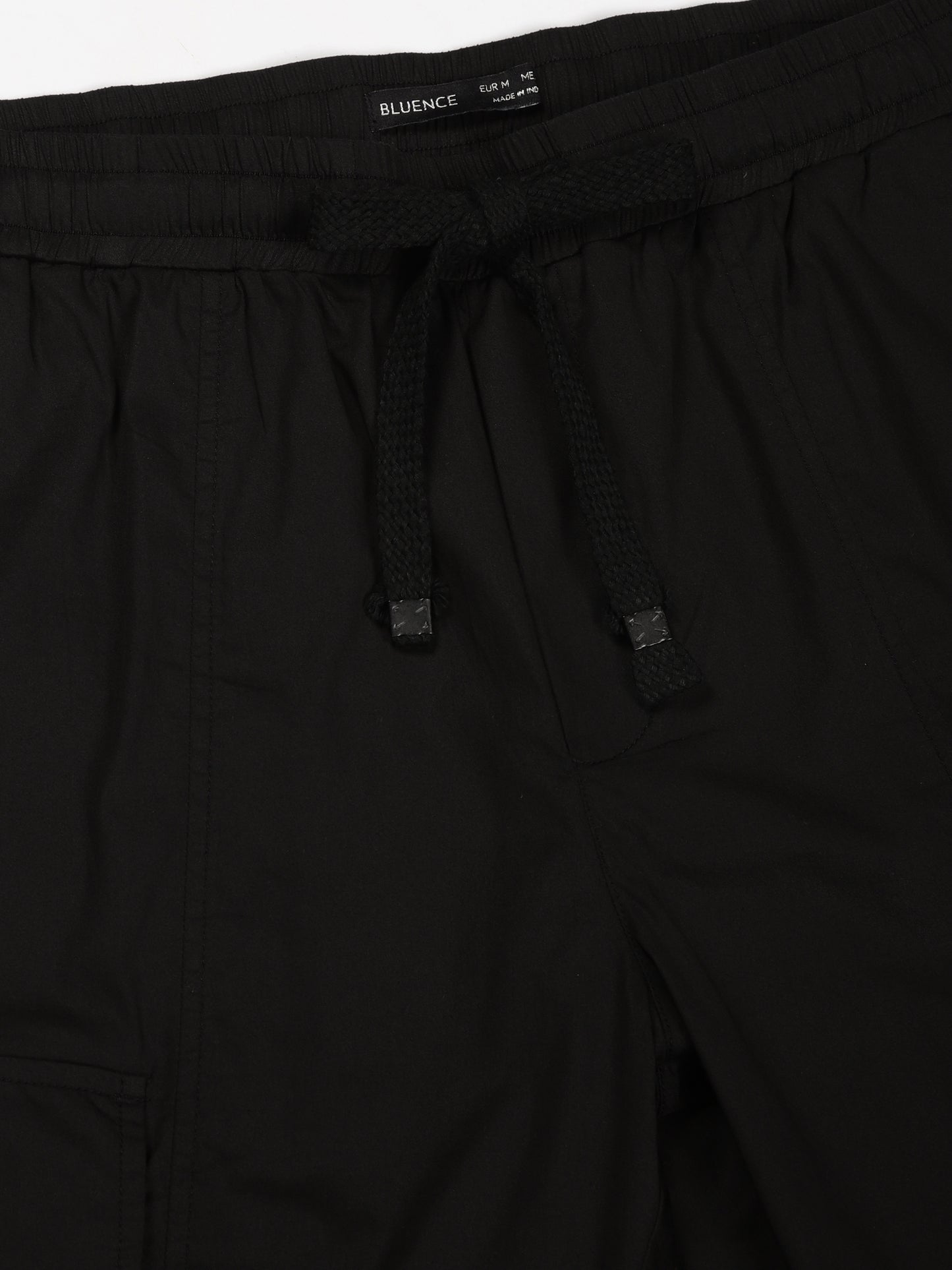 Regular Fit Black Cargo