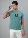 Green Seamless Crew Neck Tshirt