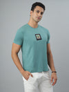 Green Seamless Crew Neck Tshirt