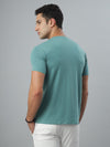 Green Seamless Crew Neck Tshirt