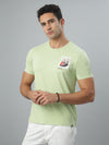 Mint Green Seamless Crew Neck Tshirt