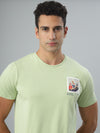 Mint Green Seamless Crew Neck Tshirt