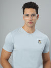 Sky Blue Crew Neck Tshirt