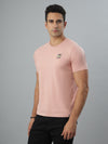 Pink Seamless Crew Neck Tshirt
