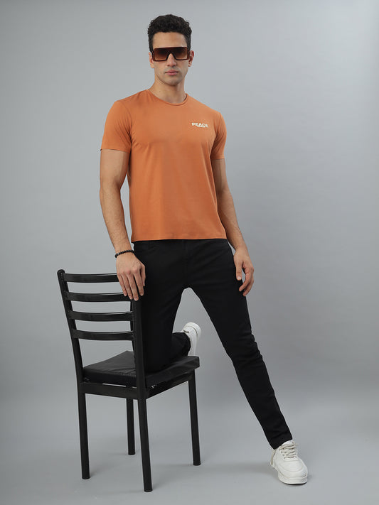 Peace Seamless Crew Neck Tshirt