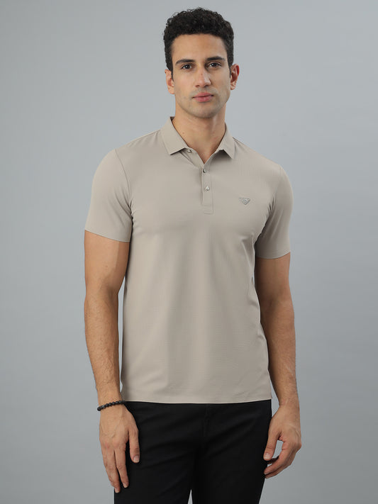 Clay Beige Polo Tshirt