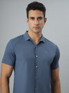 Blue Seamless Shirt