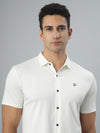 White Twill Seamless Shirt
