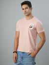 Pink Seamless Crew Neck Tshirt