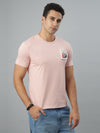 Pink Seamless Crew Neck Tshirt