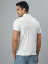 Milky White Smart Polo Tshirt