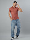 Pink Fine Textured Seamless Shirt