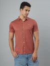Pink Fine Textured Seamless Shirt