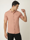 Pink Twill Seamless Shirt