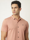Pink Twill Seamless Shirt