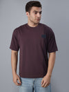 Wine Oversized Tshirt