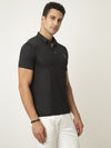 Soft Zed Black Polo Tshirt