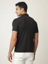 Soft Zed Black Polo Tshirt
