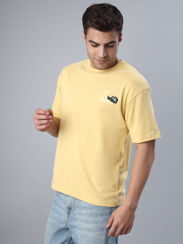 Sm Yellow Oversized Tshirt