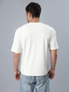 Cream Chest Pocket Oversized Tshirt