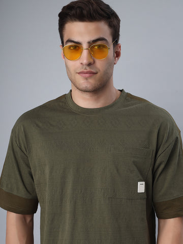 Army Green Oversized Tshirt