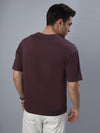 Wine Patch Pocket Oversized Tshirt