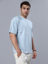 Palm Tree Embroidered Oversized Tshirt