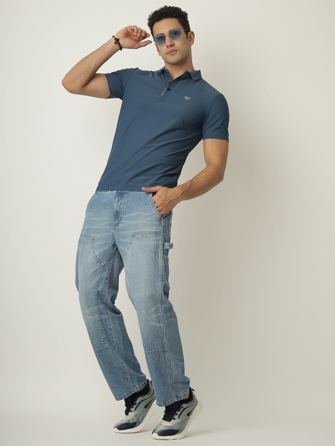 Air Force Blue Polo Tshirt