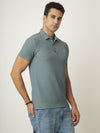 Teal Blue Fine Corded Tshirt