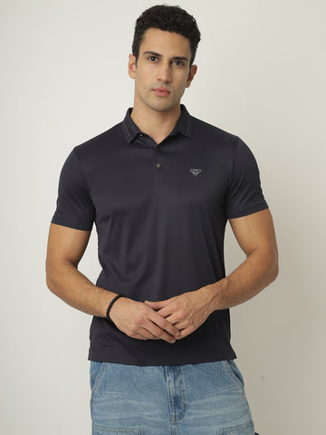 Dark Navy Soft Polo Tshirt
