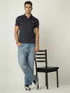 Dark Navy Soft Polo Tshirt