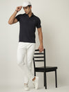 Dark Navy Smart Polo Tshirt