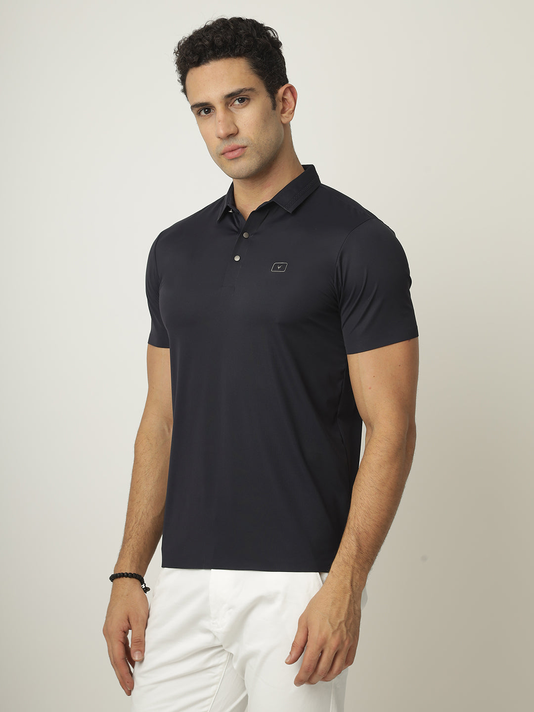 Dark Navy Smart Polo Tshirt