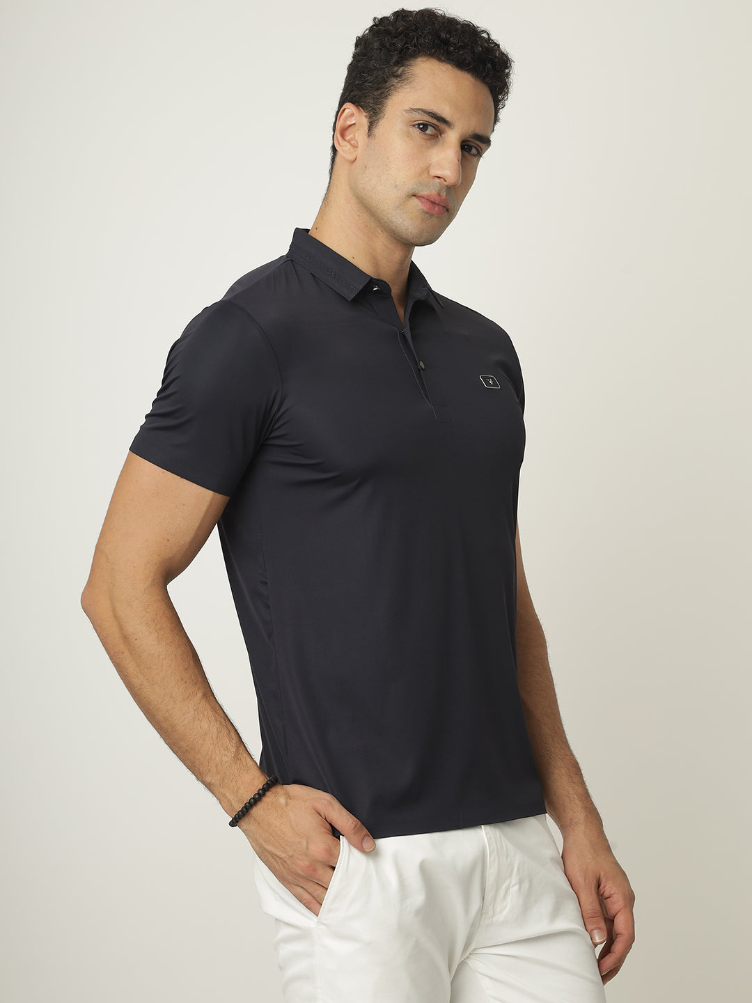 Dark Navy Smart Polo Tshirt