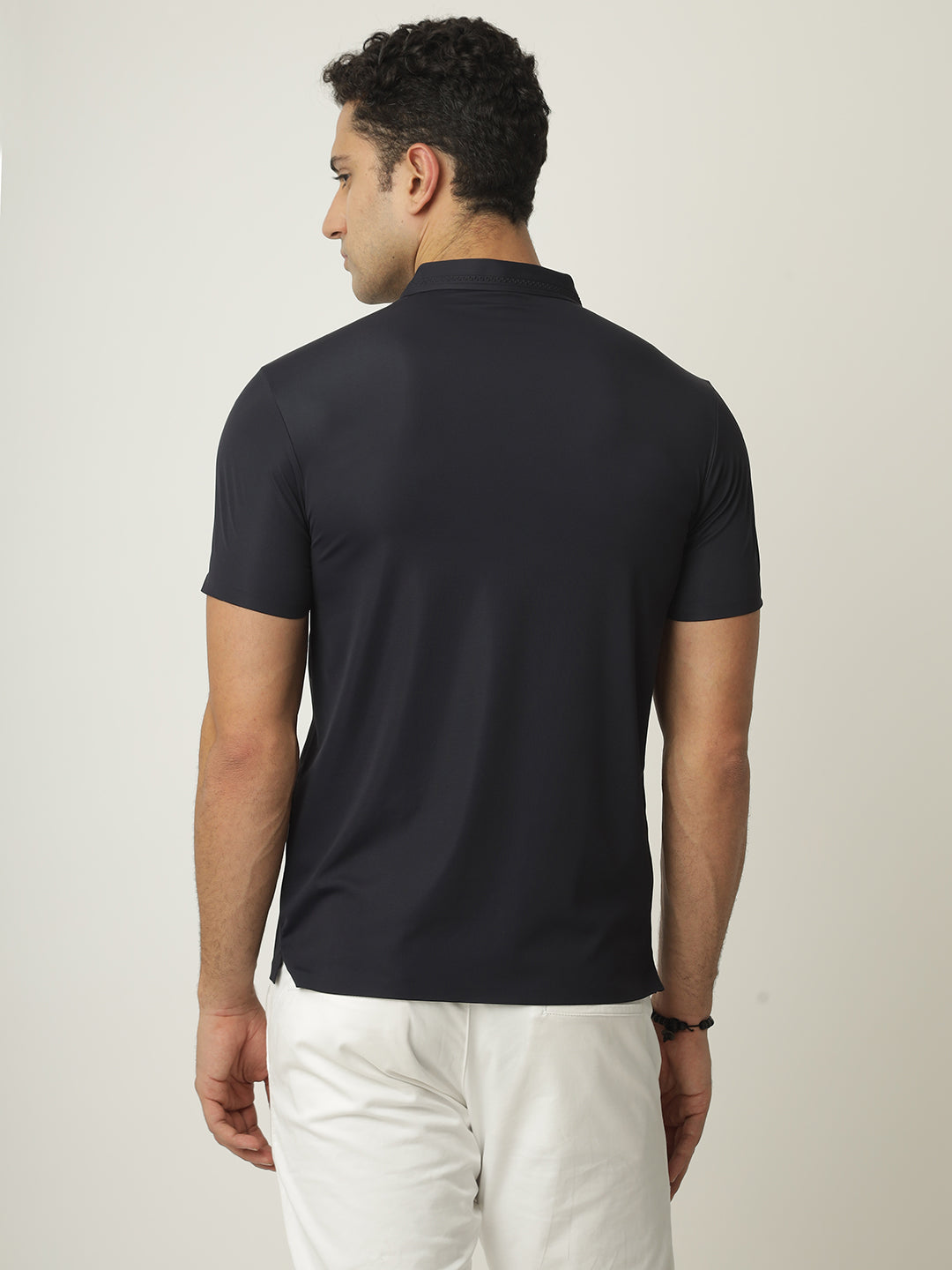 Dark Navy Smart Polo Tshirt