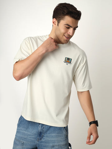 Sanctity Back Print Oversized Tshirt