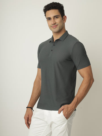 Cool Grey Polo Tshirt