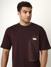 Wine Oversized Tshirt