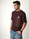 Wine Oversized Tshirt