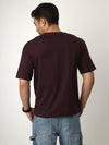 Wine Oversized Tshirt