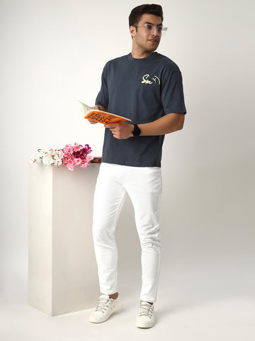 Sm Blue Oversized Tshirt