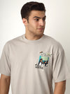 Grey Oversized Tshirt