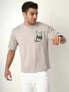 Grey Oversized Tshirt