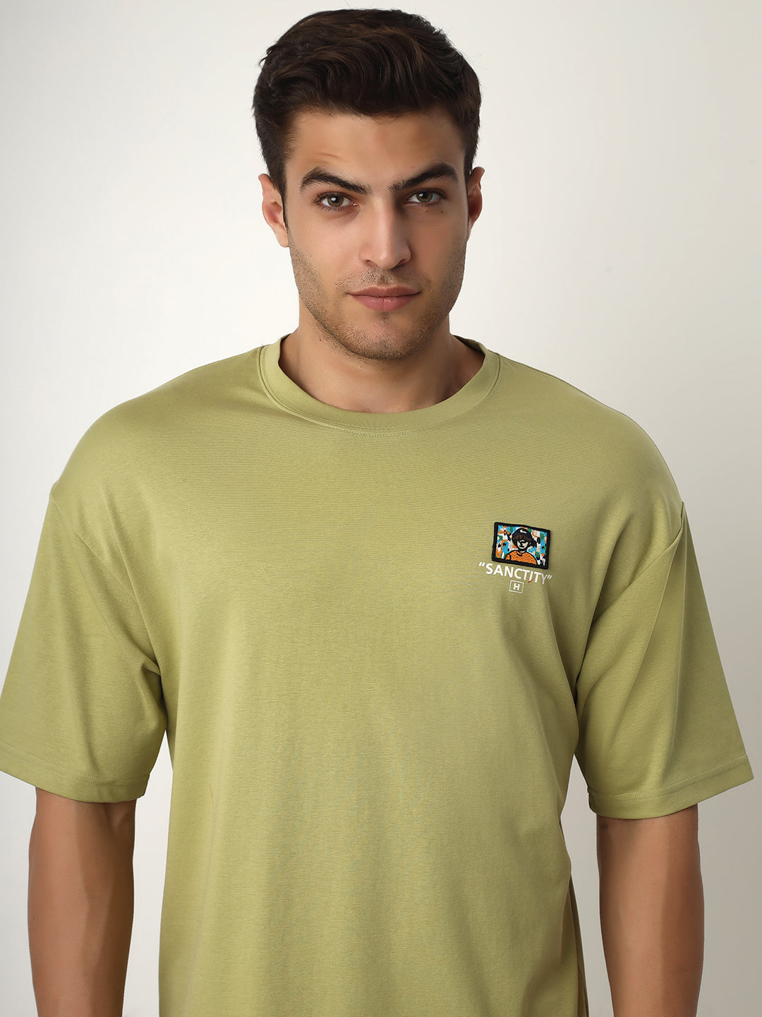Green Sanctity Oversized Tshirt