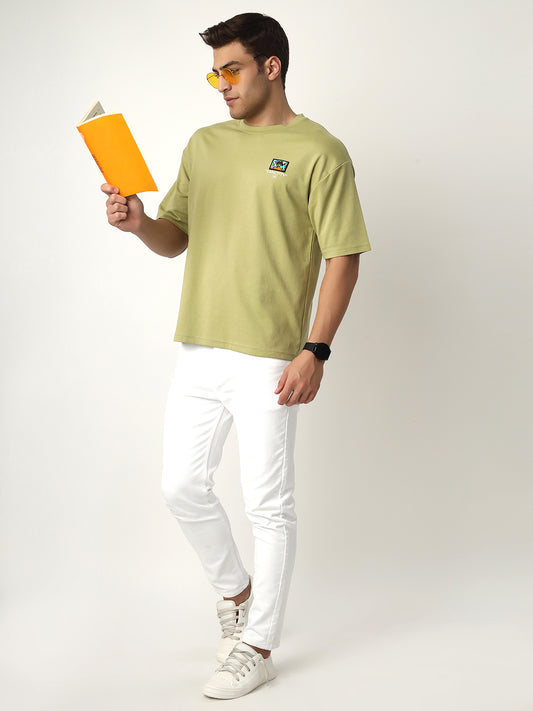 Green Sanctity Oversized Tshirt
