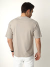 Grey Patch Pocket Oversized Tshirt