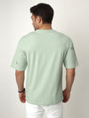 Green Palm Tree Oversized Tshirt