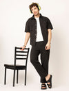 Black Shirt and Trousers Co-ords Sets